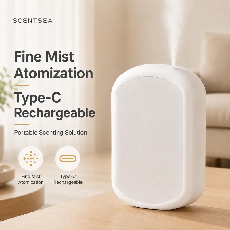 Diffusore di olio aromatico per ascensore a batteria