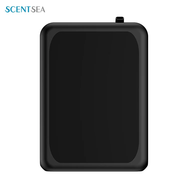 Dispositivo diffusore di profumo per WC alimentato a batteria